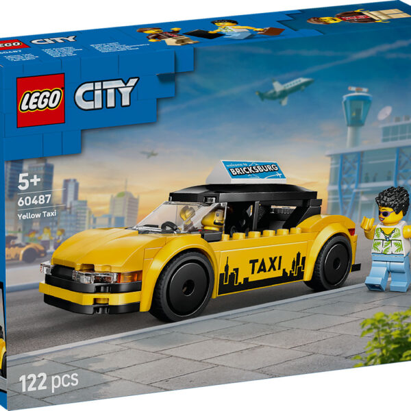 LEGO City Gele taxi