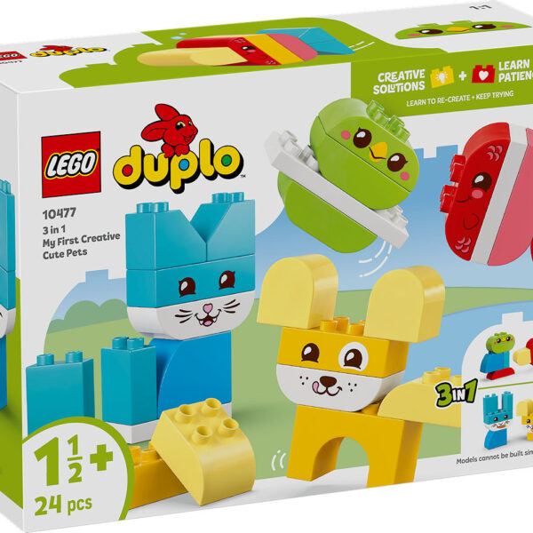 DUPLO My First 3-in-1 creatieve huisdieren