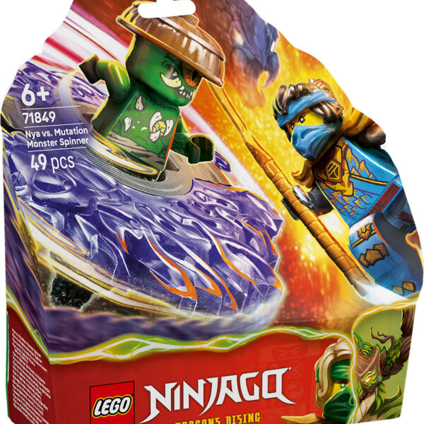 LEGO Ninjago Nya vs. mutatiemonster in spinner