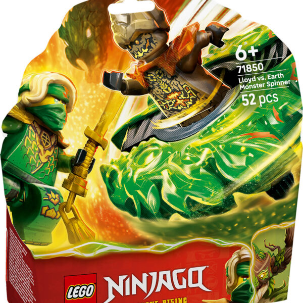 LEGO Ninjago Lloyd vs. aardemonster in spinner