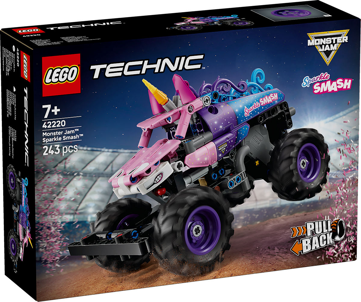 LEGO Technic Monster Jam Sparkle Smash pull-back LEGO Technic Monster Jam Sparkle Smash pull-back