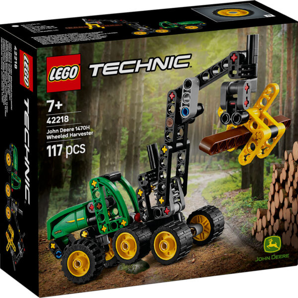 LEGO Technic John Deere 1470H houtoogstmachine