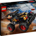 LEGO Technic Monster Jam Grave Digger vuur en ijs