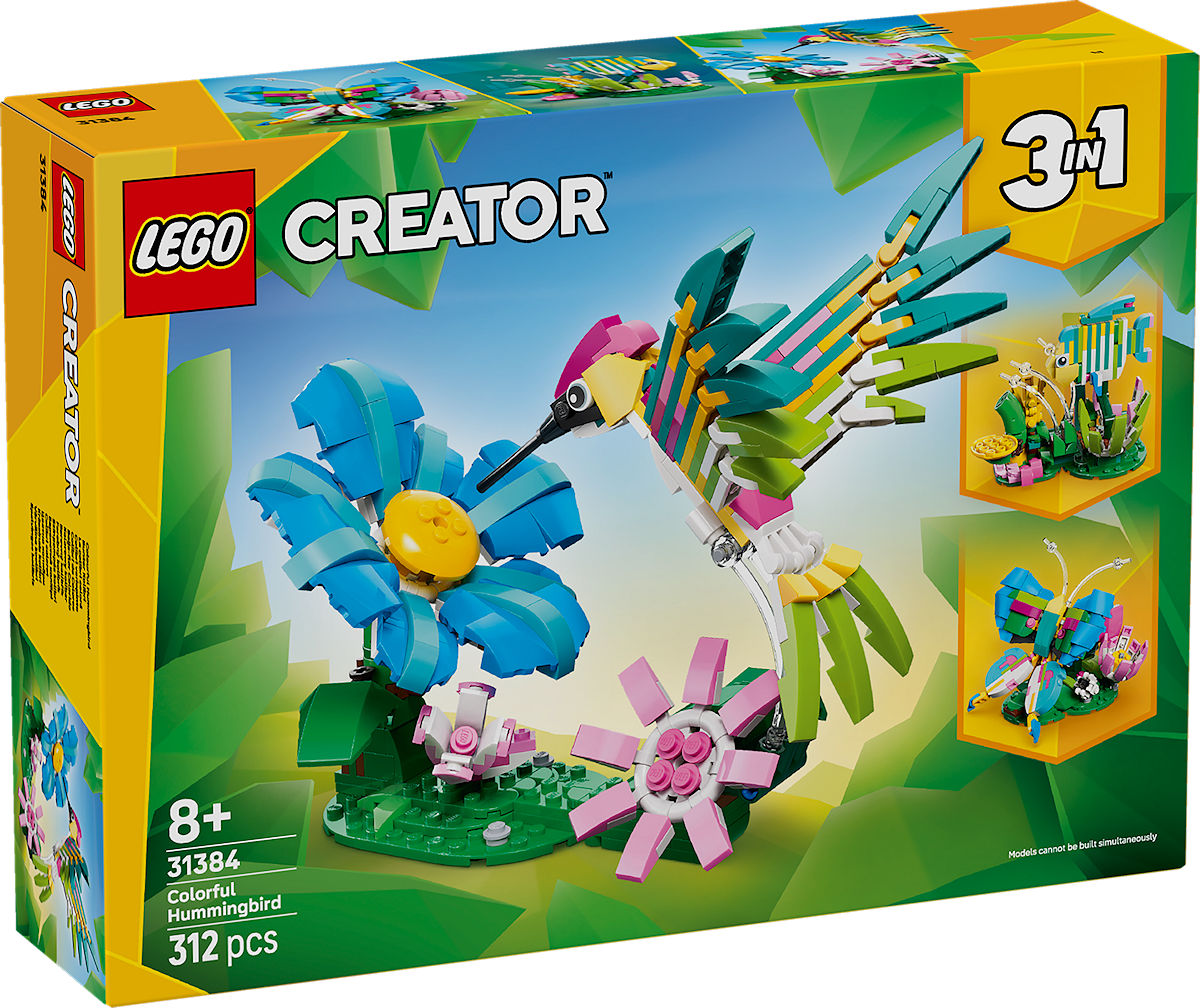LEGO CREATOR Wilde dieren: kleurrijke kolibrie LEGO CREATOR Wilde dieren: kleurrijke kolibrie