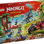 LEGO Ninjago Ninjavoertuigen bij de boomhut
