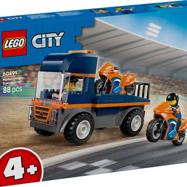 LEGO City Transportwagen voor motoren