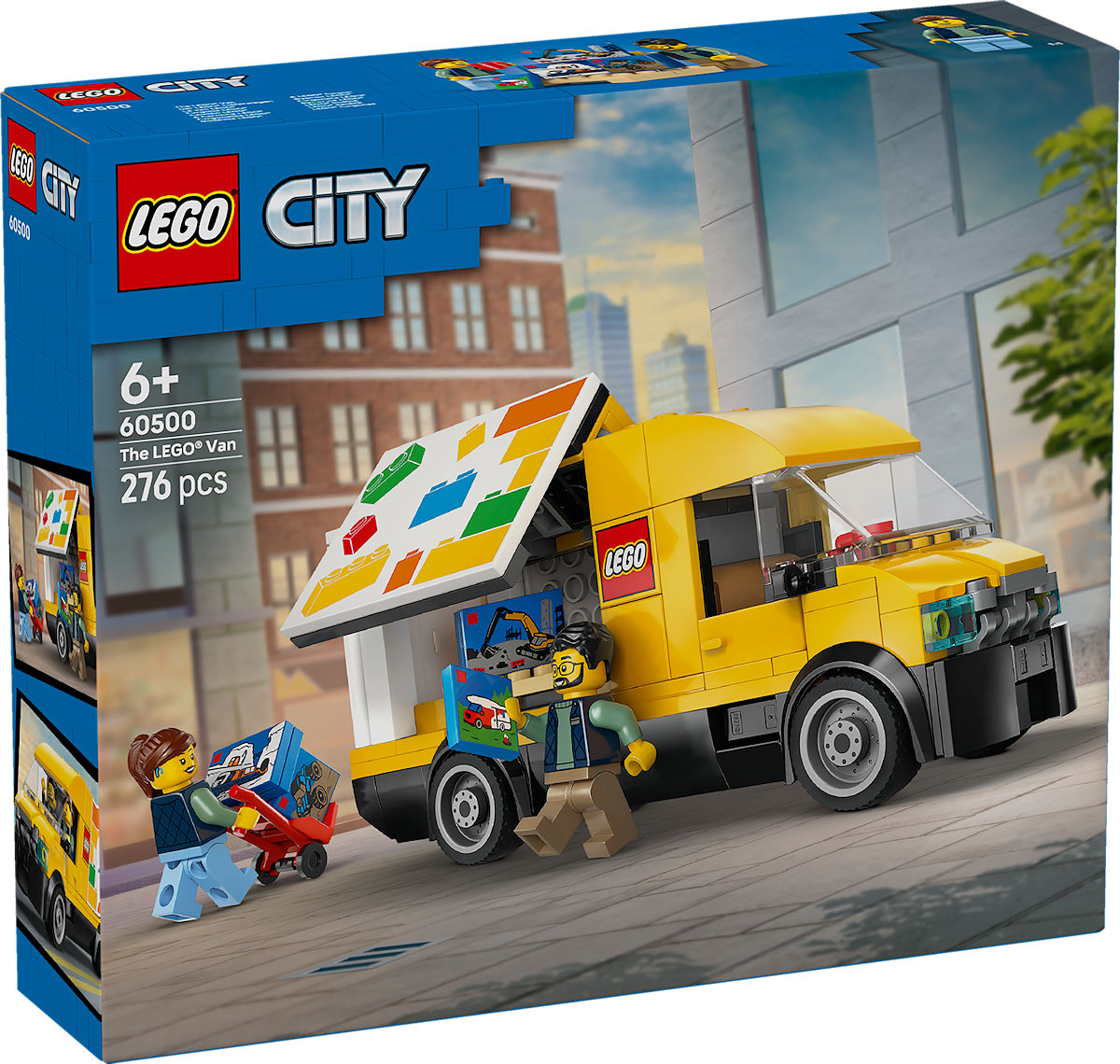 LEGO City De LEGO bestelwagen LEGO City De LEGO bestelwagen
