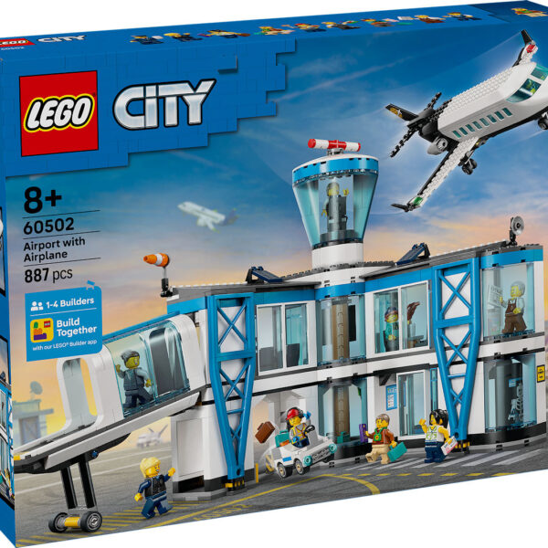 LEGO City Luchthaven met vliegtuig