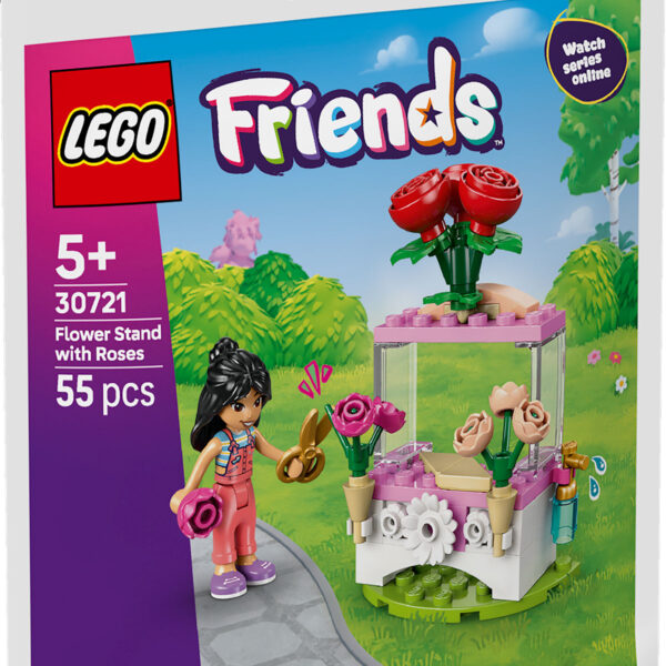 LEGO Impulse Bag - Friends Bloemenkraam met rozen