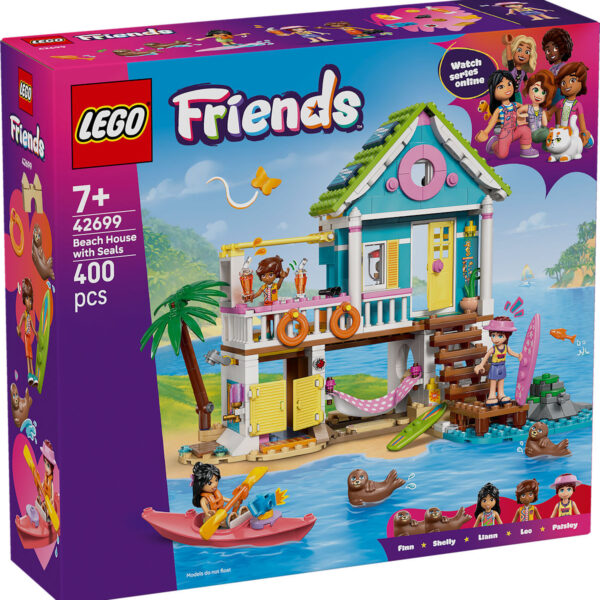 LEGO Friends Strandhuis met zeehonden