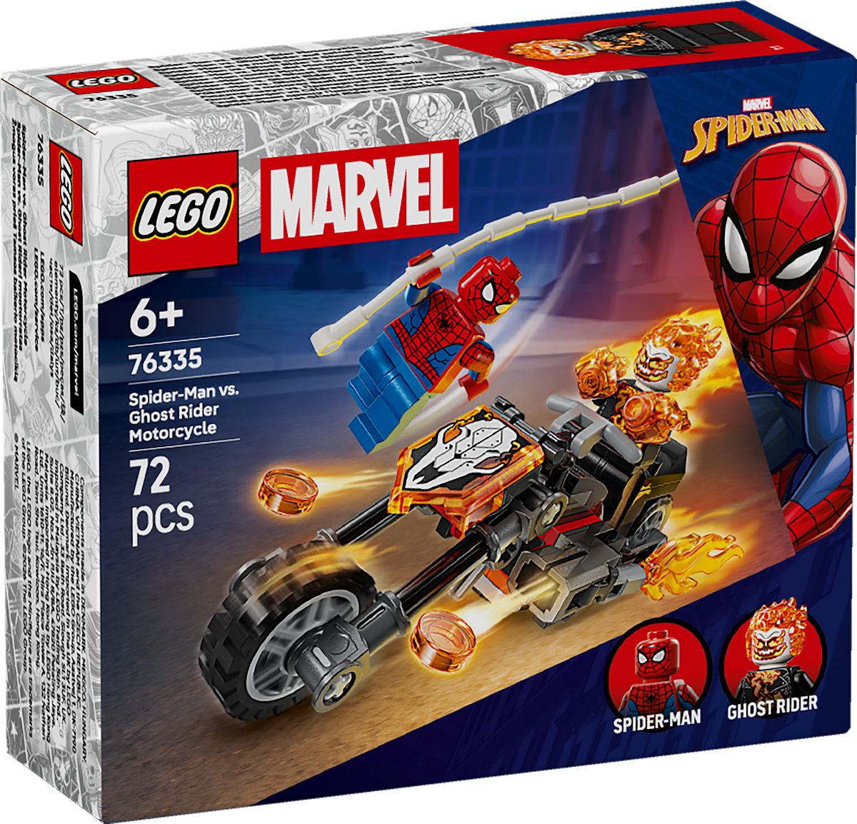 LEGO Super Heroes Spider-Man vs. Ghost Rider motor LEGO Super Heroes Spider-Man vs. Ghost Rider motor