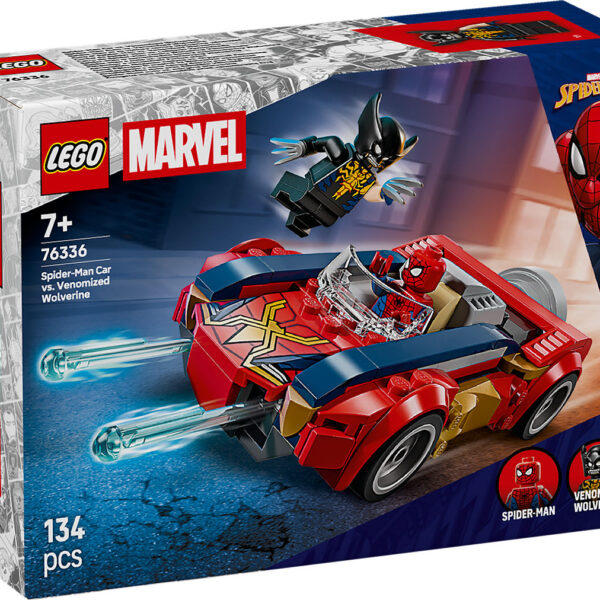 LEGO Super Heroes Spider-Man auto vs. Venomized Wolverine