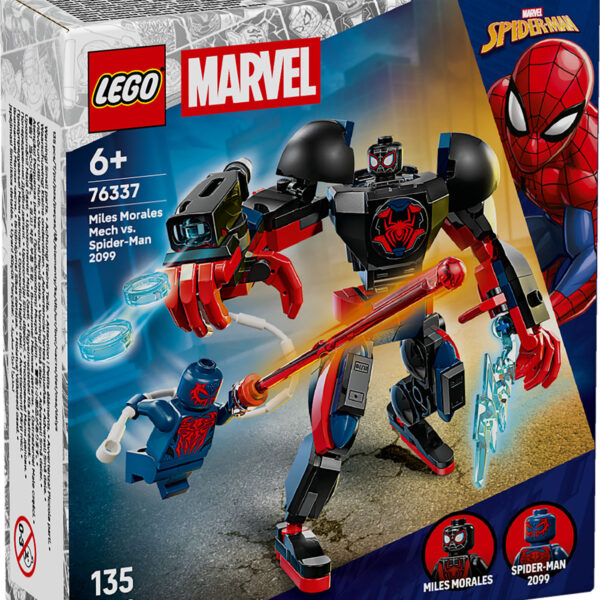 LEGO Super Heroes Miles Morales mecha vs. Spider-Man 2099