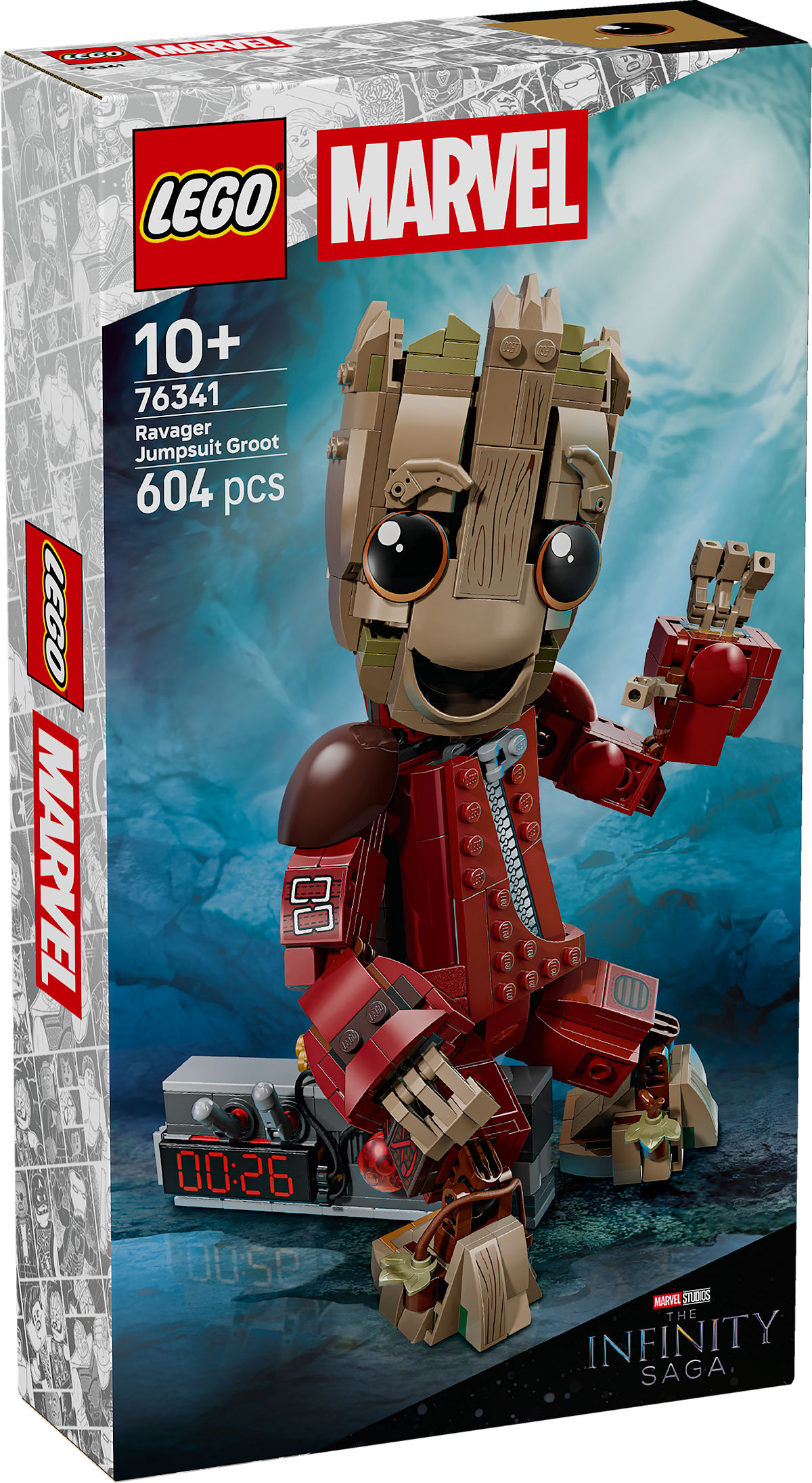 LEGO Super Heroes Groot in Ravager jumpsuit LEGO Super Heroes Groot in Ravager jumpsuit
