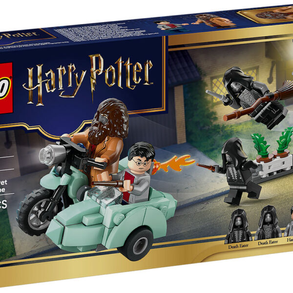 LEGO Harry Potter Hagrid en Harry's Ligusterlaan ontsnapping