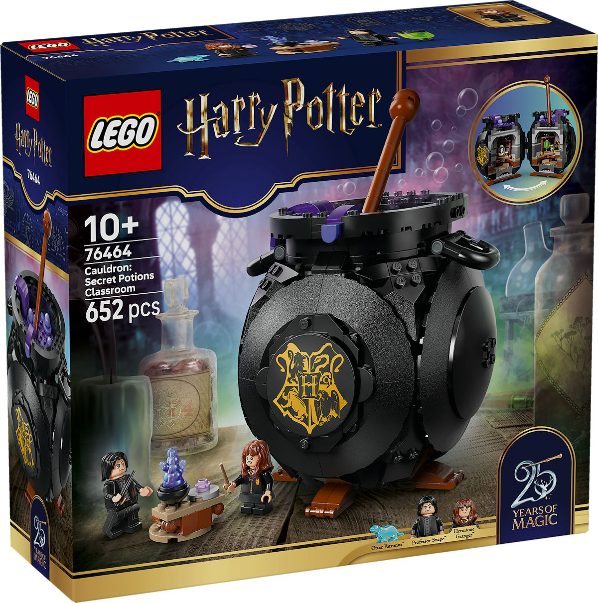 LEGO Harry Potter Ketel met geheim toverdrankenklaslokaal LEGO Harry Potter Ketel met geheim toverdrankenklaslokaal
