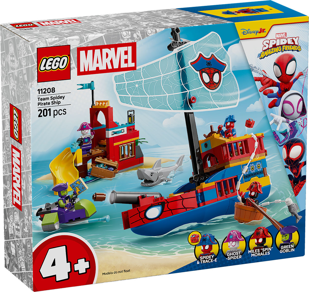 LEGO Spidey Team Spidey piratenschip LEGO Spidey Team Spidey piratenschip