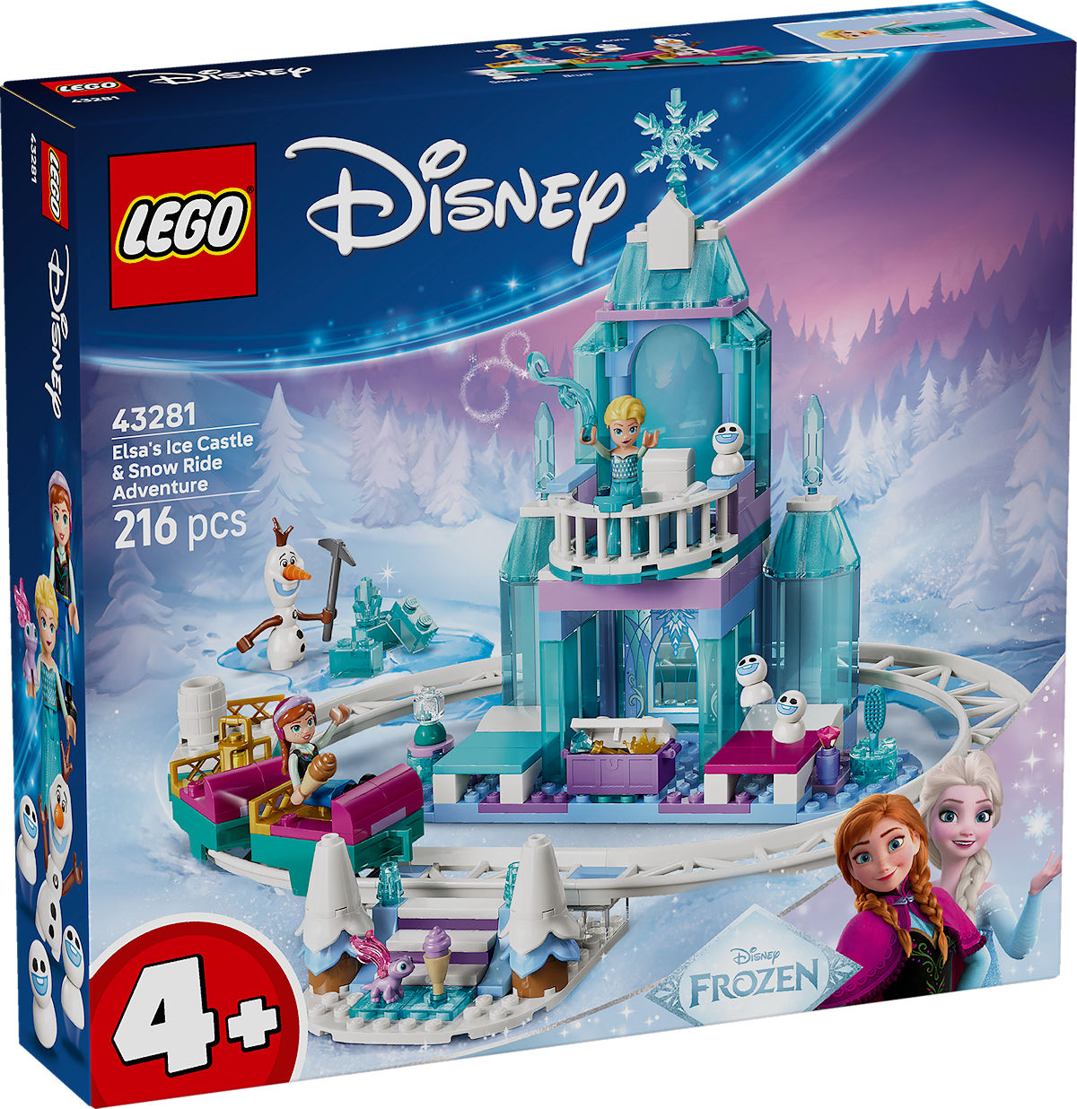 LEGO Disney Princess Elsa's ijskasteel en sneeuwrit LEGO Disney Princess Elsa's ijskasteel en sneeuwrit