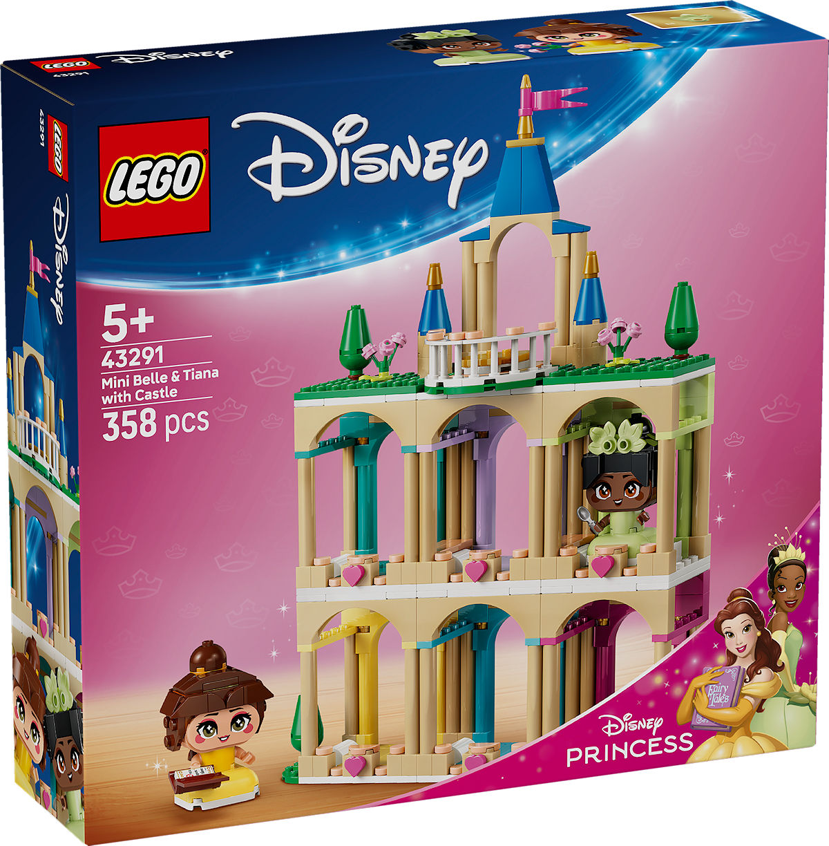 LEGO Disney Mini Belle en Tiana met kasteel LEGO Disney Mini Belle en Tiana met kasteel