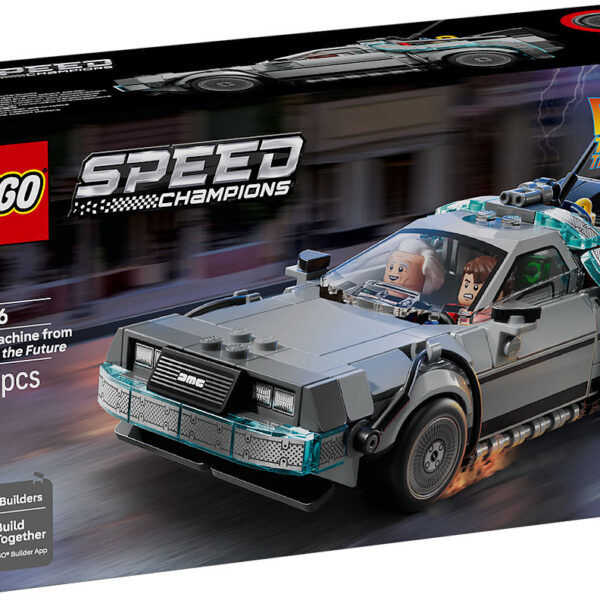 LEGO Speed Champions Tijdmachine uit Back to the Future