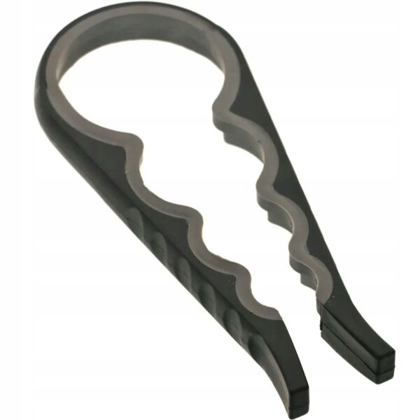 Pot-flesopener 4-in-1 zwart/wit