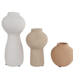 Vaas Izzy aardewerk set 3 stuks 29x11,5x23,5cm