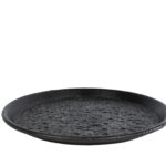 Dienblad Jef S antiek aluminium 25x25x1,5cm - grijs