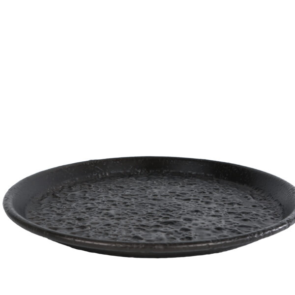 Dienblad Jef S antiek aluminium 25x25x1,5cm - grijs