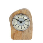 Klok Jessy S naturel hout 13x6,5x15cm