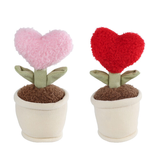 Take Me Home hart plant 2ass pluche 17cm