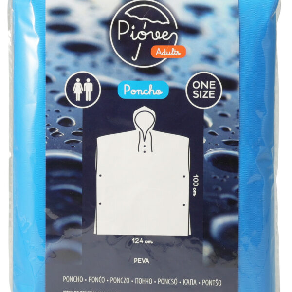 Poncho PEVA voor volwassenen