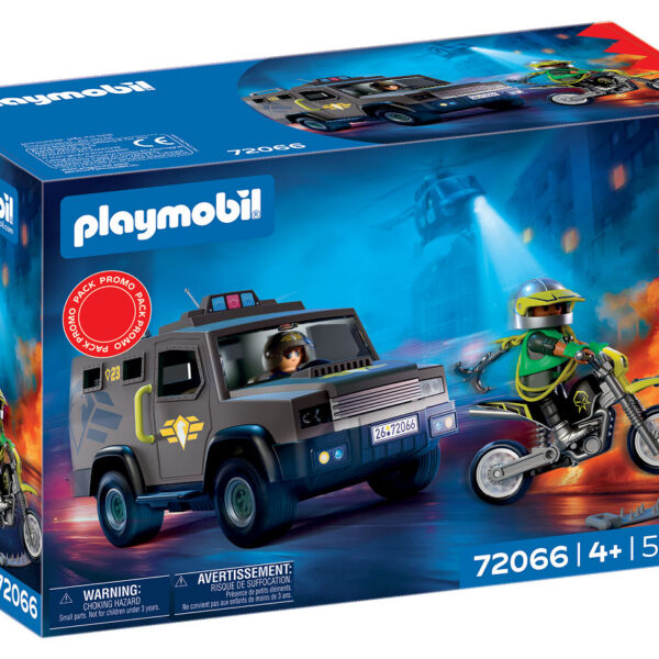 Playmobil City Action SWAT tactisch voertuig