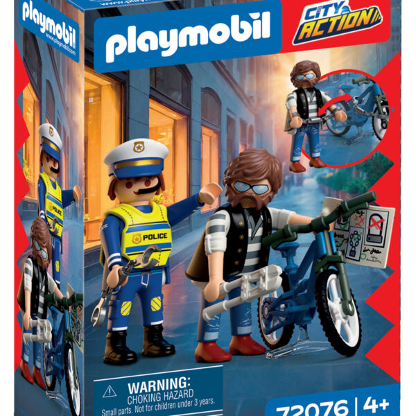 Playmobil City Action Fietsendiefstal