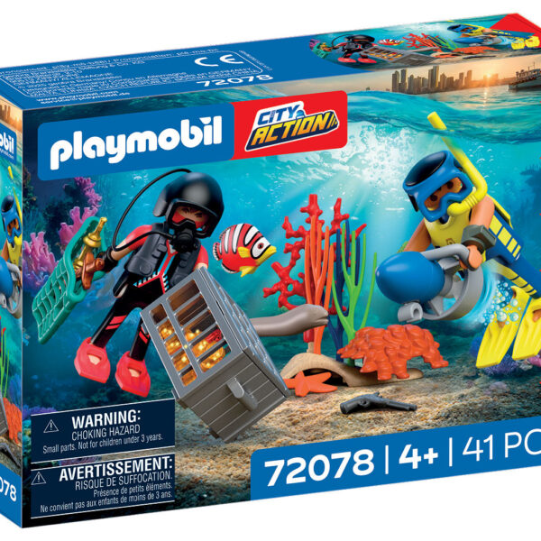 Playmobil City Action Politieduiker met schat