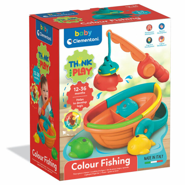 Clementoni Baby Rainbow Fishing visspel