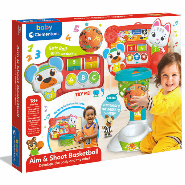 Clementoni Baby Aim en Shoot Basketbal