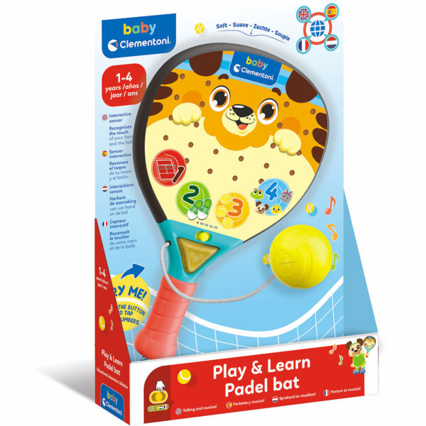 Clementoni Baby Speel en Leer Padel racket