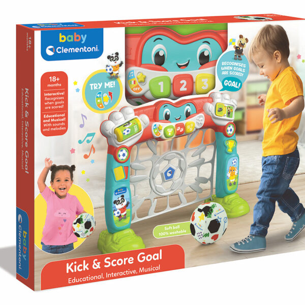 Clementoni Baby Kick en Score Voetbaldoel