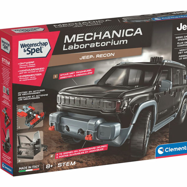 Clementoni Wetenschap en Spel Mechanica - Jeep Recon