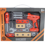 Gereedschapsset met boormachine 16-delig