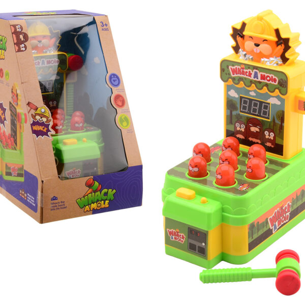 Whack a Mole game in box