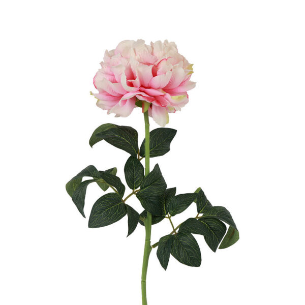 Countryfield Kunstbloem Paeonia Rosaline roze 5x14x44cm