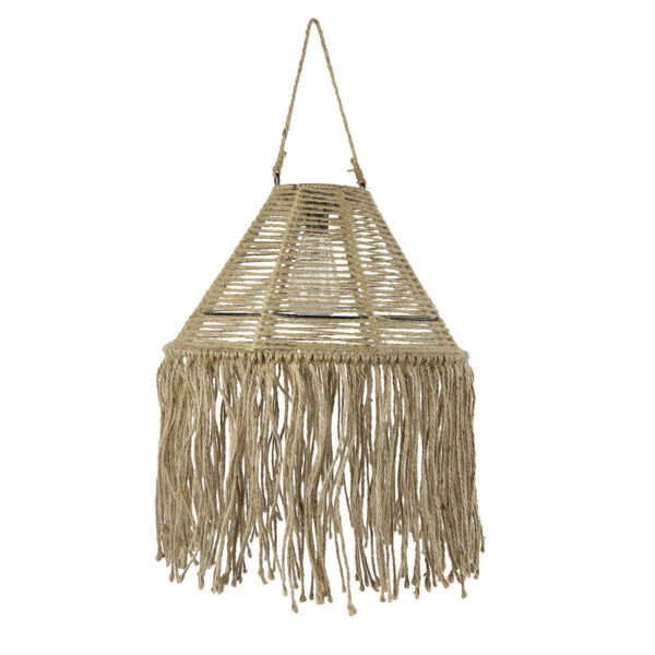 Countryfield Hanglamp LED solar Tobias naturel 36x36x22cm