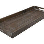 Countryfield Dienblad Claudina M bruin 24x60x4cm