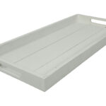 Countryfield Dienblad Claudina S wit 21x48x3,5cm