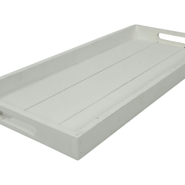 Countryfield Dienblad Claudina S wit 21x48x3,5cm