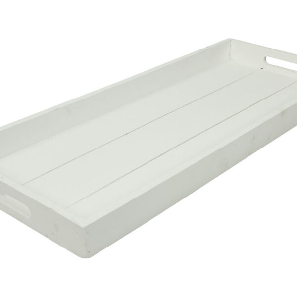 Countryfield Dienblad Claudina M wit 24x60x4cm