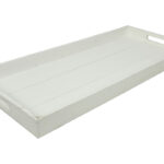 Countryfield Dienblad Claudina L wit 30x70x4,5cm