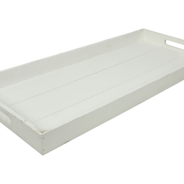 Countryfield Dienblad Claudina L wit 30x70x4,5cm