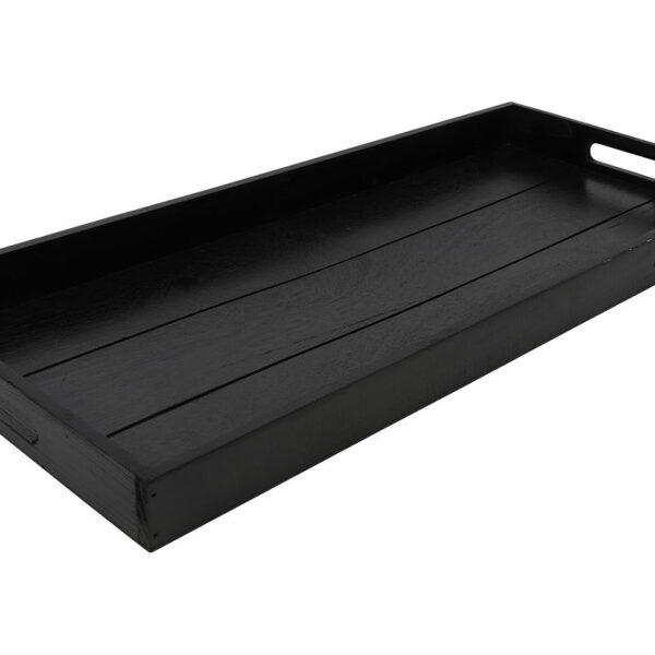 Countryfield Dienblad Claudina L zwart 30x70x4,5cm